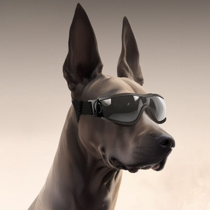Adjustable UV Protection Dog Goggles – Stylish Pet Sunglasses for Outdoor Adventures