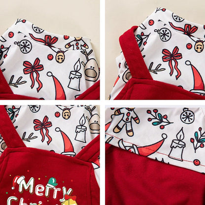 Christmas Warm Skirt Outfit for Dogs | Festive Winter Pet Dress