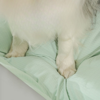 Semi-Enclosed Plush Dog Bed for Winter Warmth and Comfort