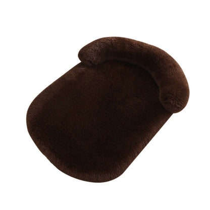 Plush Fluffy Pillow Support Winter Dog Bed