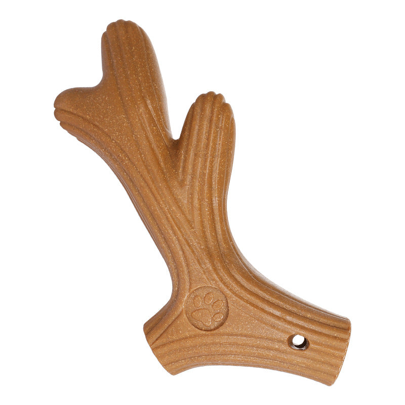 Natural Pine Wood Dog Chew Toy