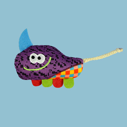 Interactive Bell Sound Chew Cat Toy