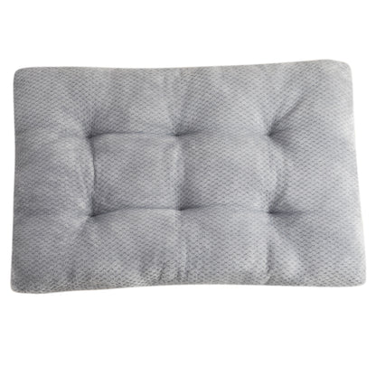 Plush Pineapple Grid Pillow Dog Bed