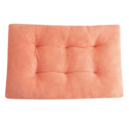 Plush Pineapple Grid Pillow Dog Bed