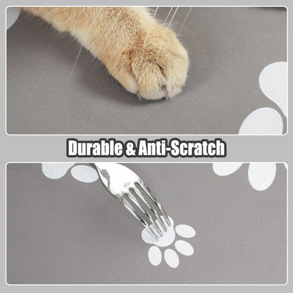 Absorbent Dog Feeding Mat Non-Slip Pet Bowl Pad