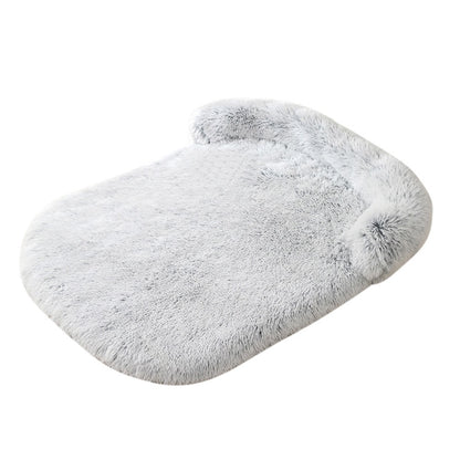 Plush Fluffy Pillow Support Winter Dog Bed