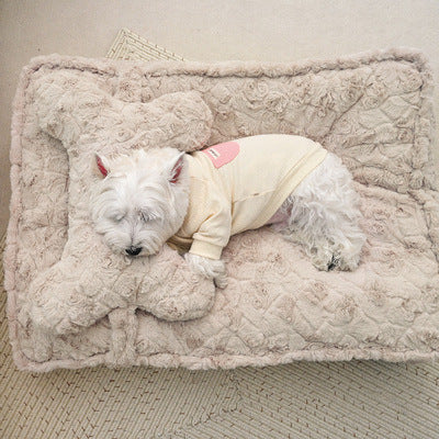 Upgraded Cloud Comfort Ultra-Soft Durable Supportive Design Dog Bed