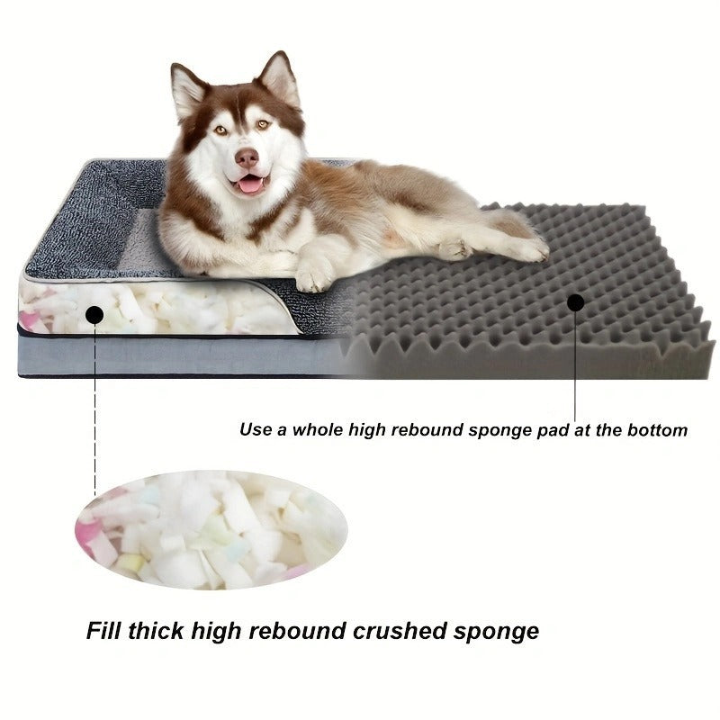 High Rebound Orthopedic Winter Dog Bed