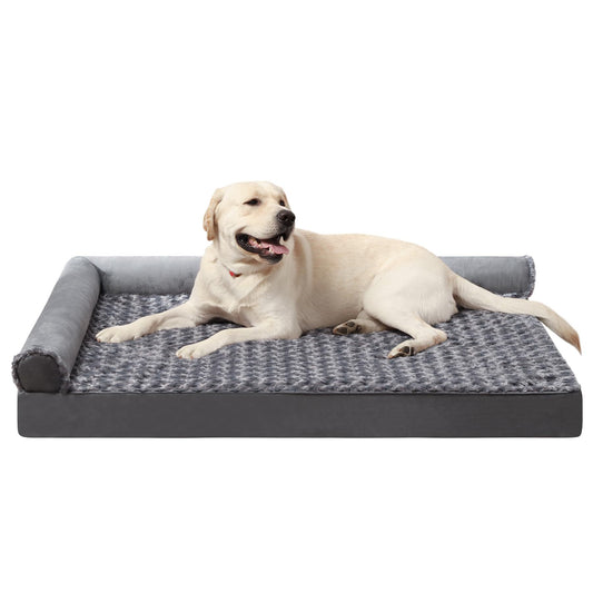 Bolster Orthopedic Sofa Large Dog Bed