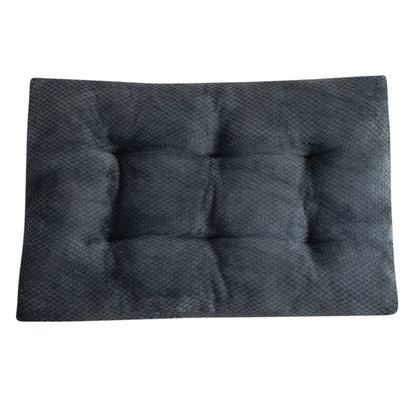 Plush Pineapple Grid Pillow Dog Bed