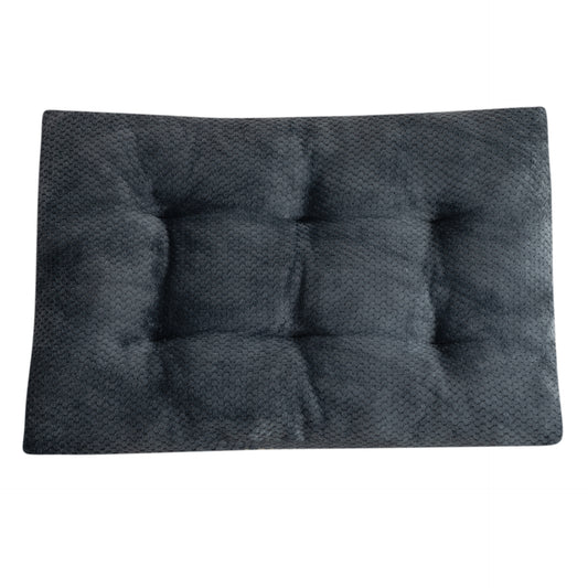 Plush Pineapple Grid Pillow Dog Bed