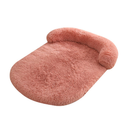 Plush Fluffy Pillow Support Winter Dog Bed