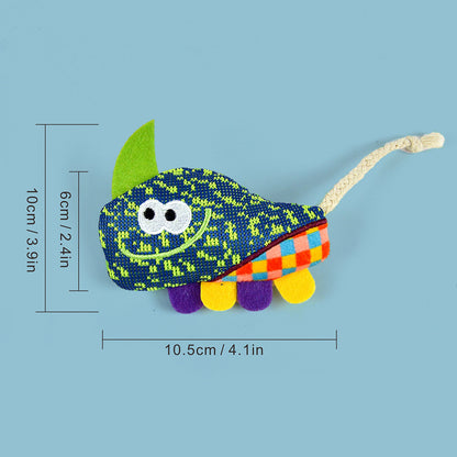 Interactive Bell Sound Chew Cat Toy