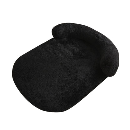 Plush Fluffy Pillow Support Winter Dog Bed
