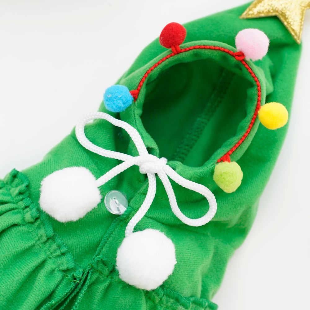 Christmas Tree Dog Cloak
