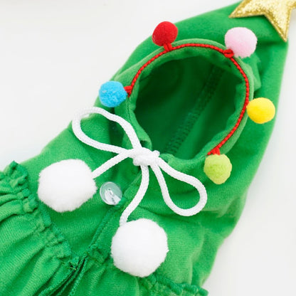 Christmas Tree Dog Cloak