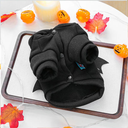 Halloween Bat Wing Dog Hoodie