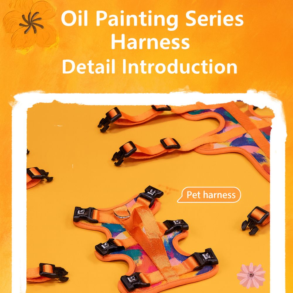Oil Painting Pet Set Dog Supplies
